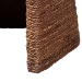bali & pari Brenton Seagrass Wrapped Dining Chair, Brown Wash - BSOBrenton-Brown Wash-Cushion-DC