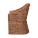 bali & pari Brenton Seagrass Wrapped Dining Armchair, Brown Wash - BSOBrenton-Brown Wash-Cushion-Arm-DC