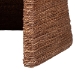 bali & pari Brenton Seagrass Wrapped Dining Armchair, Brown Wash - BSOBrenton-Brown Wash-Cushion-Arm-DC