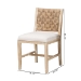 bali & pari Rivermont 2-Piece Dining Chair Set with Seagrass Backrest - BSORivermont-Whitewashed/Natural-Cushion-DC