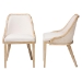 bali & pari Calloway Mahogany Wood and Natural Rattan 2-Piece Dining Chair Set - BSOCalloway-Whitewashed-DC