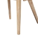 bali & pari Calloway Mahogany Wood and Natural Rattan 2-Piece Dining Chair Set - BSOCalloway-Whitewashed-DC
