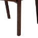 bali & pari Fairmont Natural Rattan Wrapped 2-Piece Dining Armchair Set, Mocha Brown - BSOFairmont-Honey-Cushion-Arm-DC