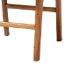 bali & pari Fawn 2-Piece Genuine Goat Leather Dining Chair Set - BSOFawn-Teak/Goat Hide-DC