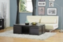 Baxton Studio Prescott Modern Table and Stool Set with Hidden Storage - BSOCT-1190-CTS-1190