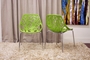 Baxton Studio Birch Sapling Green Plastic Modern Dining Chair (Set of 2) - BSODC-451-Green