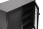 Baxton Studio Coolidge Espresso Shoe-Storage Cabinet - BSOFP-01LV-Espresso