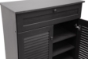 Baxton Studio Harding Espresso Shoe-Storage Cabinet - BSOFP-03LV-Espresso