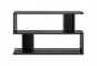 Baxton Studio Goodwin 2-Level Dark Brown Modern Bookshelf