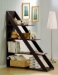 Baxton Studio Psinta Dark Brown Modern Shelving Unit - BSOIS-2