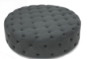 Baxton Studio Cardiff Dark Gray Linen Modern Tufted Ottoman - BSO501-Gray-OTTO