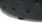 Baxton Studio Cardiff Dark Gray Linen Modern Tufted Ottoman - BSO501-Gray-OTTO