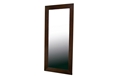 Baxton Studio Doniea Dark Brown Wood Frame Modern Mirror - Rectangle