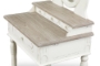Baxton Studio Anjou Traditional French Accent Dressing Table with Mirror - BSOPLM5VM/M B-CA