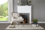 Baxton Studio Napoleon Traditional French Accent Chair-Ash - BSOPLN22Mi ASH2