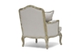 Baxton Studio Constanza Classic Antiqued French Accent Chair - BSOTA2256-Beige