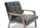 Baxton Studio Mid-Century Masterpieces Club Chair-Brown - BSOTOGO CC-109-541