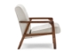 Baxton Studio Baxton Studio Mid-Century Masterpieces Club Chair - White - BSOTOGO CC-109-545