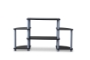 Baxton Studio Orbit TV Stand-Triple Tier - BSOTR-124