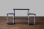 Baxton Studio Orbit TV Stand-Triple Tier - BSOTR-124