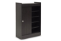Baxton Studio Espresso Shoe-Rack Cabinet - BSOWI5377