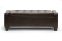 Baxton Studio Manchester Ottoman-Brown - BSOY-172-dark brown-OTTO