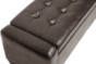 Baxton Studio Manchester Ottoman-Brown - BSOY-172-dark brown-OTTO