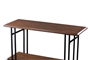 Baxton Studio Newcastle Wood and Metal Console Table - BSOYLX-2646-ST