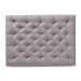 Baxton Studio Lindsey Modern and Rustic Grey Linen Fabric Upholstered and Greywashed Wood Cocktail Ottoman - BSOJY-0002-Grey/Greywashed-Otto