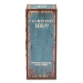Baxton Studio Alba Vintage Rustic French Inspired Blue Finished Wood 5-Drawer Accent Storage Cabinet - BSOSJ14502-Blue-5DW-Cabinet