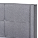 Baxton Studio Edmond Modern and Contemporary Grey Fabric Upholstered and Ash Walnut Brown Finished Wood Full Size Platform Bed - BSOMG0019-Grey/Ash Walnut-Full
