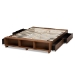 Baxton Studio Arthur Modern Rustic Ash Walnut Brown Finished Wood Full Size Platform Bed with Built-In Shelves - BSOMG6001-1S-Ash Walnut-4DW-Full