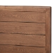 Baxton Studio Gabriela Rustic Modern Dark Grey Fabric Upholstered and Ash Walnut Brown Finished Wood Full Size Platform Bed - BSOGabriela-Dark Grey/Ash Walnut-Full