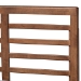 Baxton Studio Luciana Modern and Contemporary Light Grey Fabric Upholstered and Ash Walnut Brown Finished Wood Full Size Platform Bed - BSOLuciana-Light Grey/Ash Walnut-Full