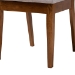 Baxton Studio Mana Modern Grey and Walnut Brown Wood 5-Piece Dining Set - BSOMana-Grey/Walnut-5PC Dining Set