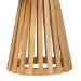 bali & pari Caribic Modern Slatted Acacia Wood End Table - BSOCARIBIC-Natural Wooden-ET