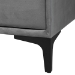 Baxton Studio Etienne Modern Slate Grey Velvet 6-Drawer Dresser - BSOBBT2047 A3-Dark Grey-Dresser