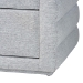 Baxton Studio Cadmus Modern Light Grey Channel-Tufted Fabric King Size 4-Piece Bedroom Set - BSOBBT61237-Light Grey-King 4PC Bedroom Set