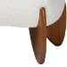 Baxton Studio Vinicio Mid-Century Modern Cream Boucle Accent Bench - BSOBBT5520-Cream-Bench