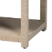 bali & pari Nata Bohemian Woven Natural Grasscloth 1-Drawer Nightstand - BSONata-Natural Woven Grasscloth-NS