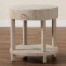 bali & pari Sadia Bohemian Woven Natural Grasscloth 1-Drawer Nightstand - BSOSadia-Natural Woven Grasscloth-NS