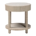 bali & pari Sadia Bohemian Woven Natural Grasscloth 1-Drawer Nightstand - BSOSadia-Natural Woven Grasscloth-NS