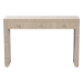 bali & pari Cielo Bohemian Woven Natural Grasscloth 3-Drawer Console Table - BSOCielo-Natural Woven Grasscloth-Console Table