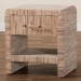 bali & pari Callan Bohemian Woven Natural Grasscloth 1-Drawer Nightstand - BSOCandy-Natural Woven Grasscloth-NS