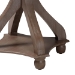 Baxton Studio Westlyn French Country Antique Brown Wood End Table - BSOJY24A183-Brown-ET