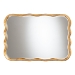 Baxton Studio Fredrika Antique Goldleaf Scalloped Wood Accent Wall Mirror - BSORXW-10949-Wall Mirror