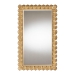 Baxton Studio Vadim Antique Gold Wood Accent Mirror with Seashell Border