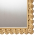 Baxton Studio Vadim Antique Gold Wood Accent Mirror with Seashell Border - BSORXW-10950-Wall Mirror
