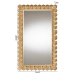 Baxton Studio Vadim Antique Gold Wood Accent Mirror with Seashell Border - BSORXW-10950-Wall Mirror
