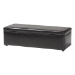 Baxton Studio Dennehy Black Modern Ottoman - BSOY-168-Promote-Black